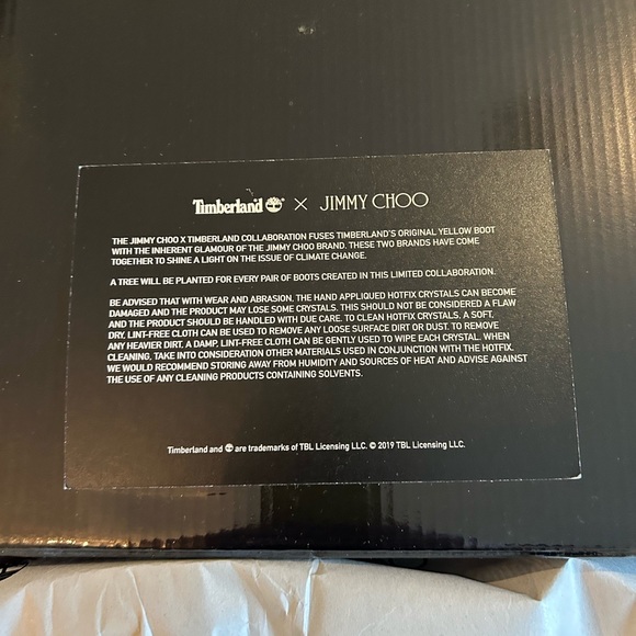 Ultra-Rare Timberland x Jimmy Choo Collaboration Boots - Size 14 Exclusive! - Picture 7 of 8